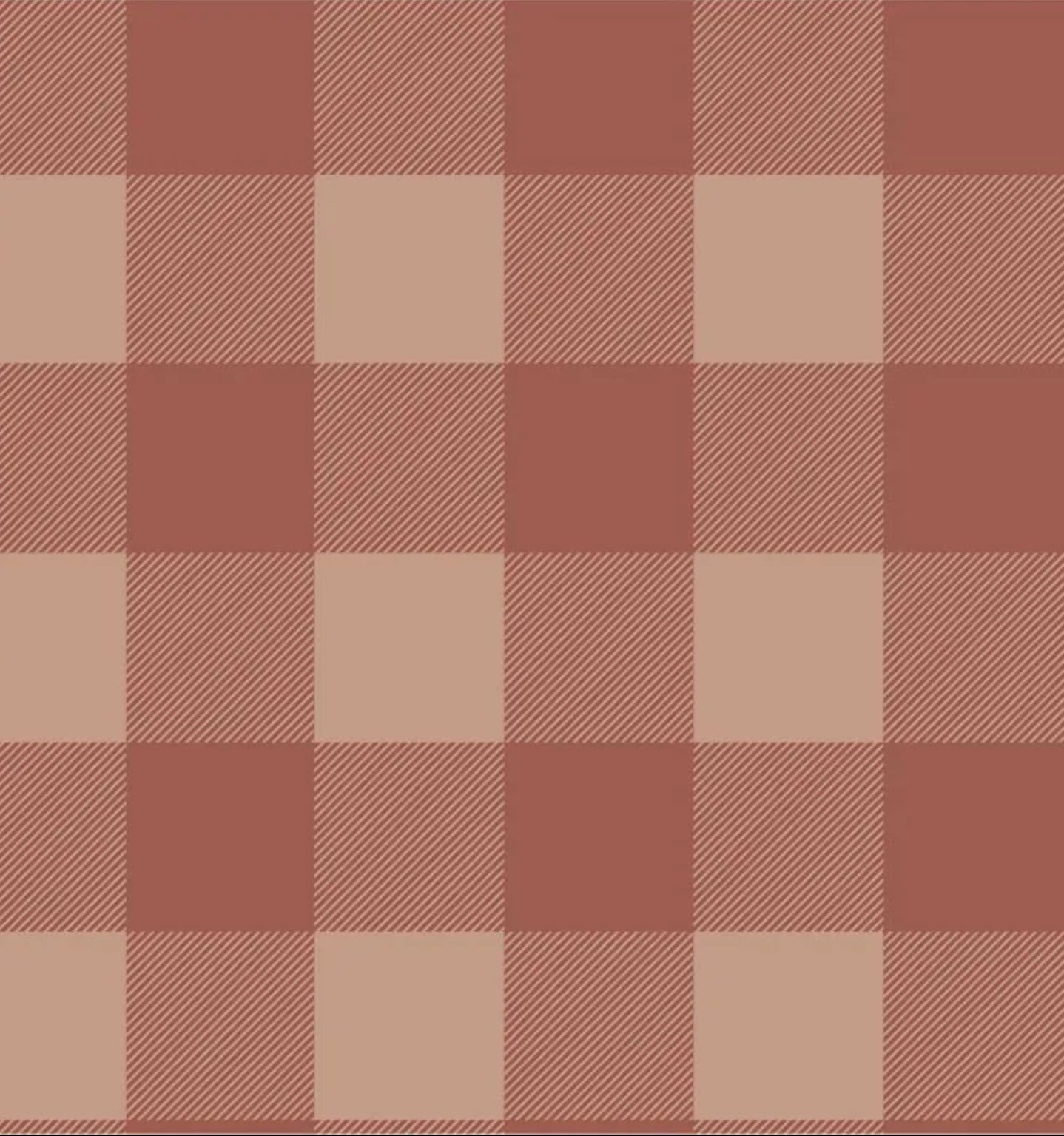 Tricoline estampa digital xadrez composê romance vermelho 