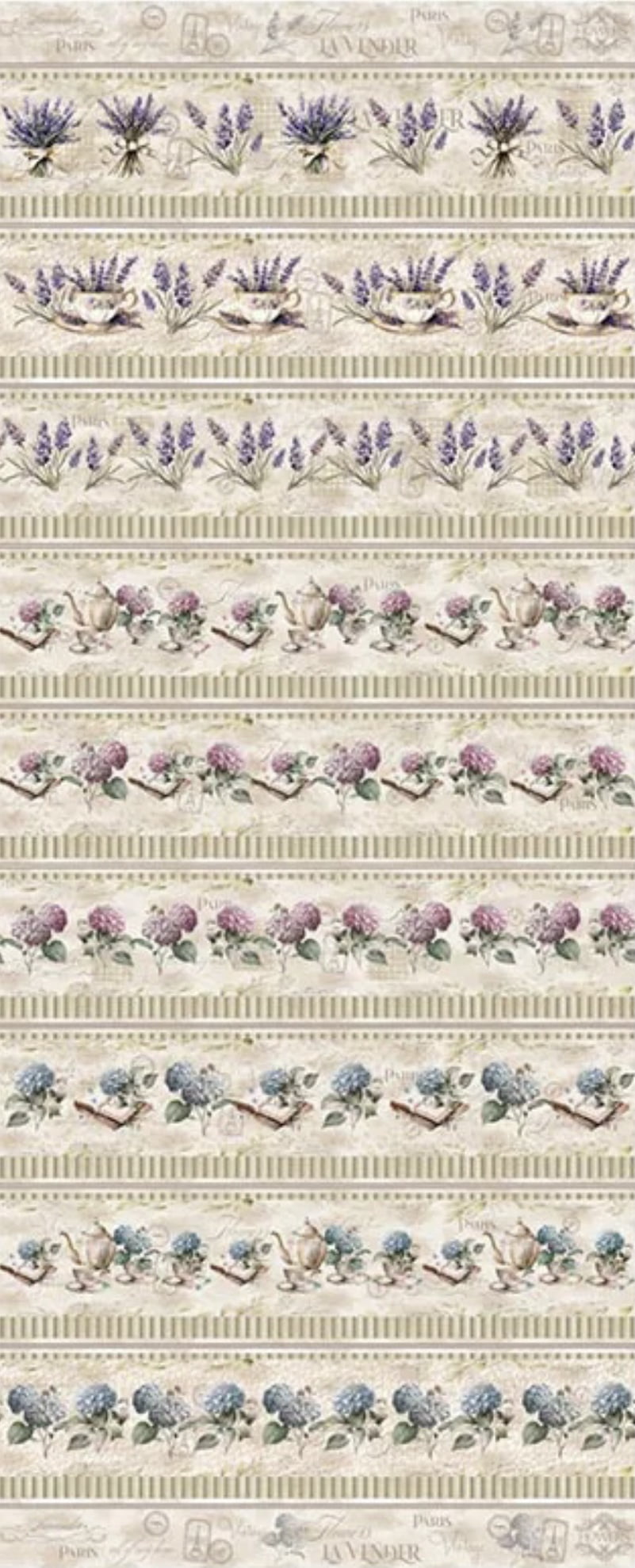 Tricoline estampa digital barrado sereníssima  - CORTES 0,55m x 1,50m