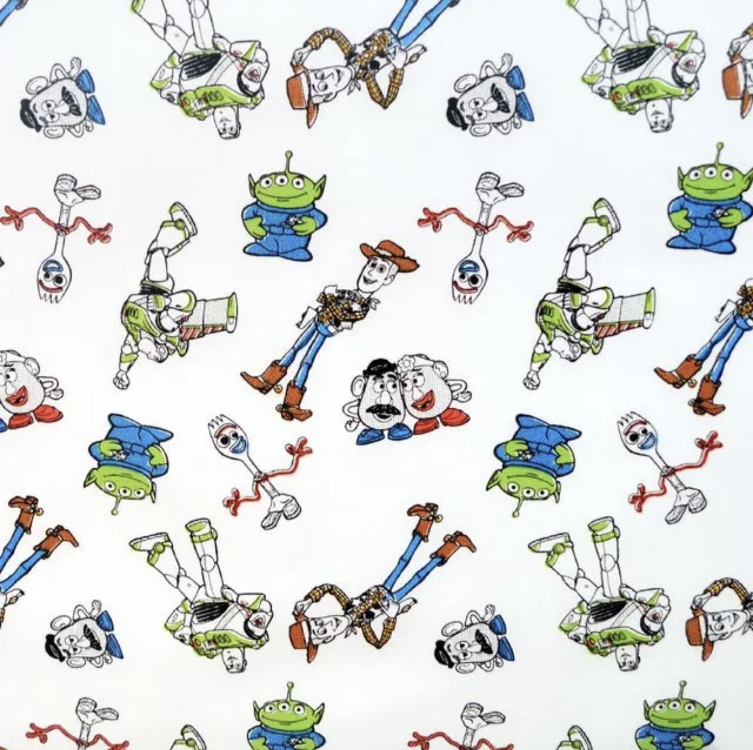 Tricoline estampado Toy Story 