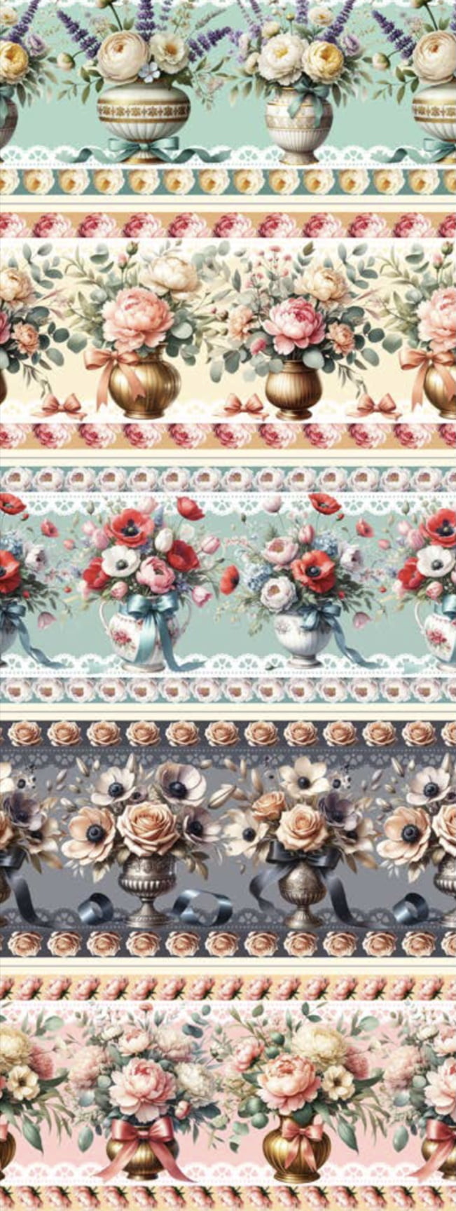 Tricoline estampa digital barrado vasinhos - Dica para toalhas de banho 