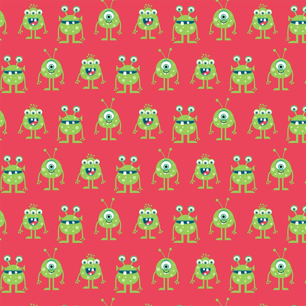 Tricoline estampado alienígenas