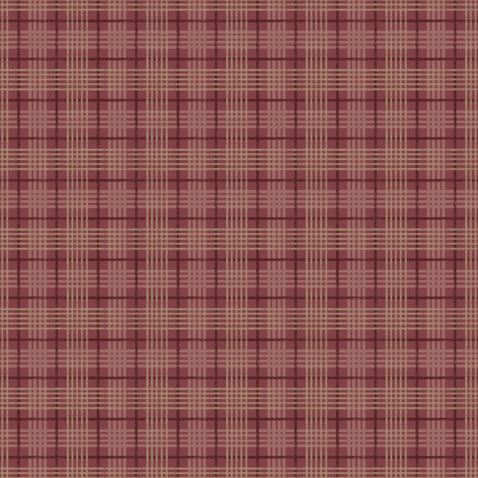 Tricoline estampa digital xadrez merlot vinho 