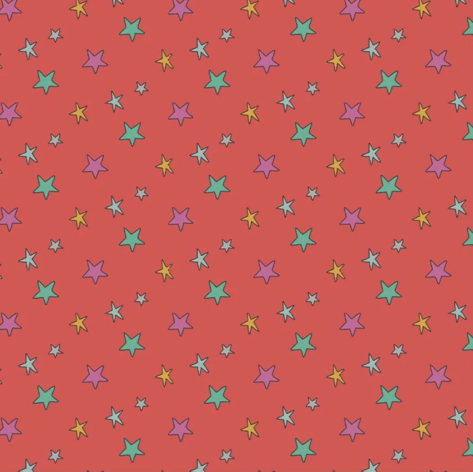 Tricoline estampado estrelas monsters