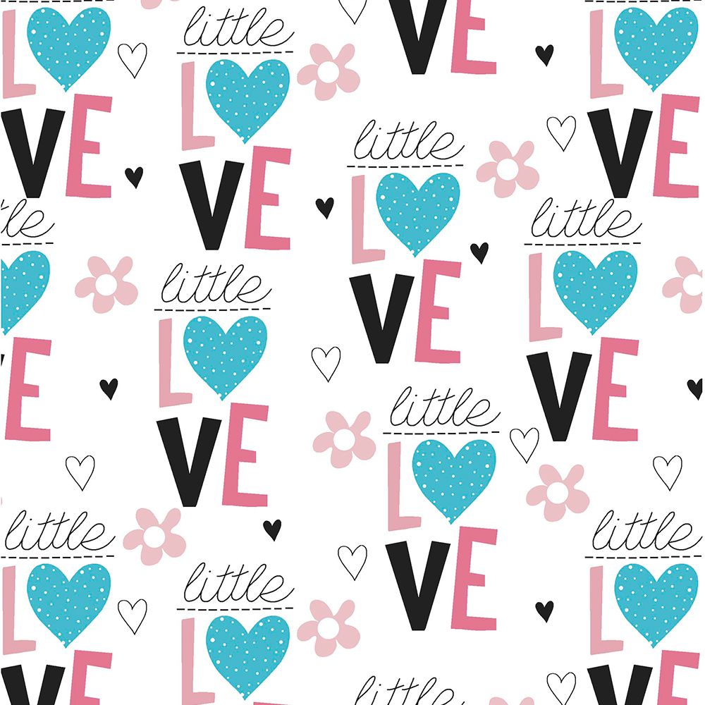 Tricoline estampado little love