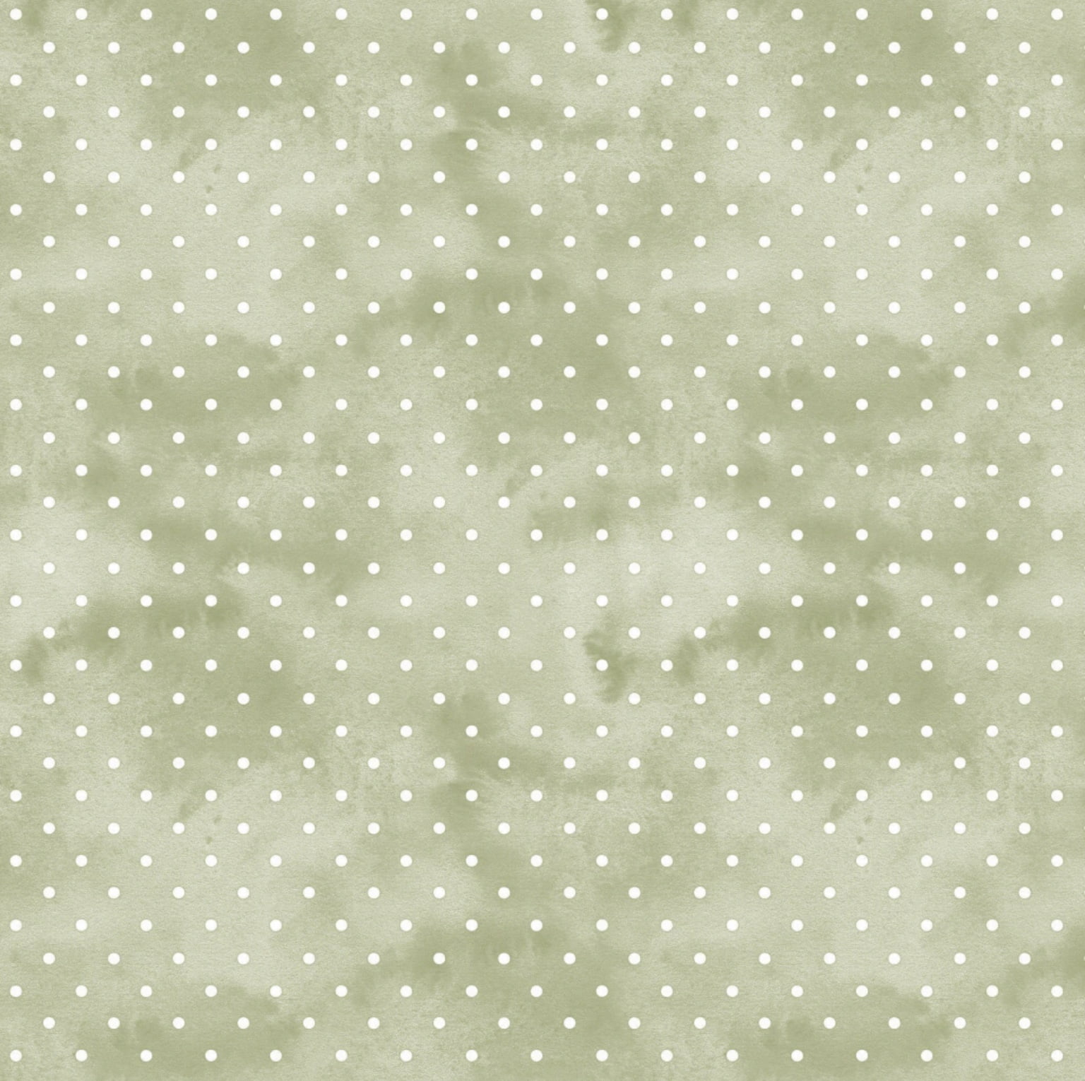 Tricoline estampa digital poá chá verde shabby chic