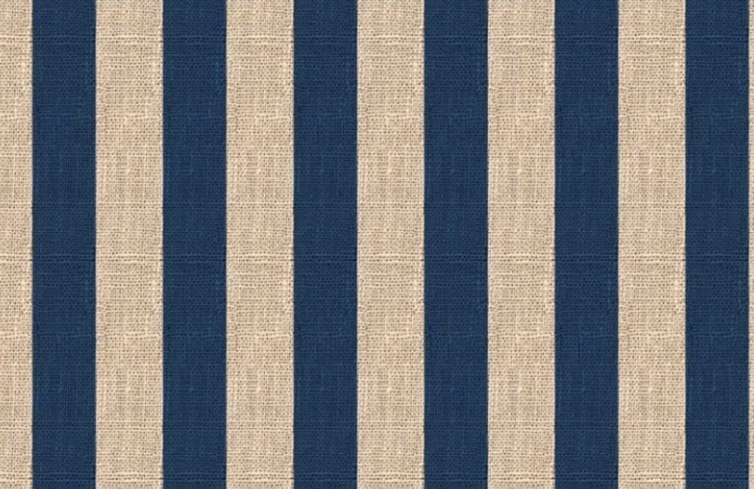 Sarja estampa digital hidrorrepelente tipo linho listrado azul