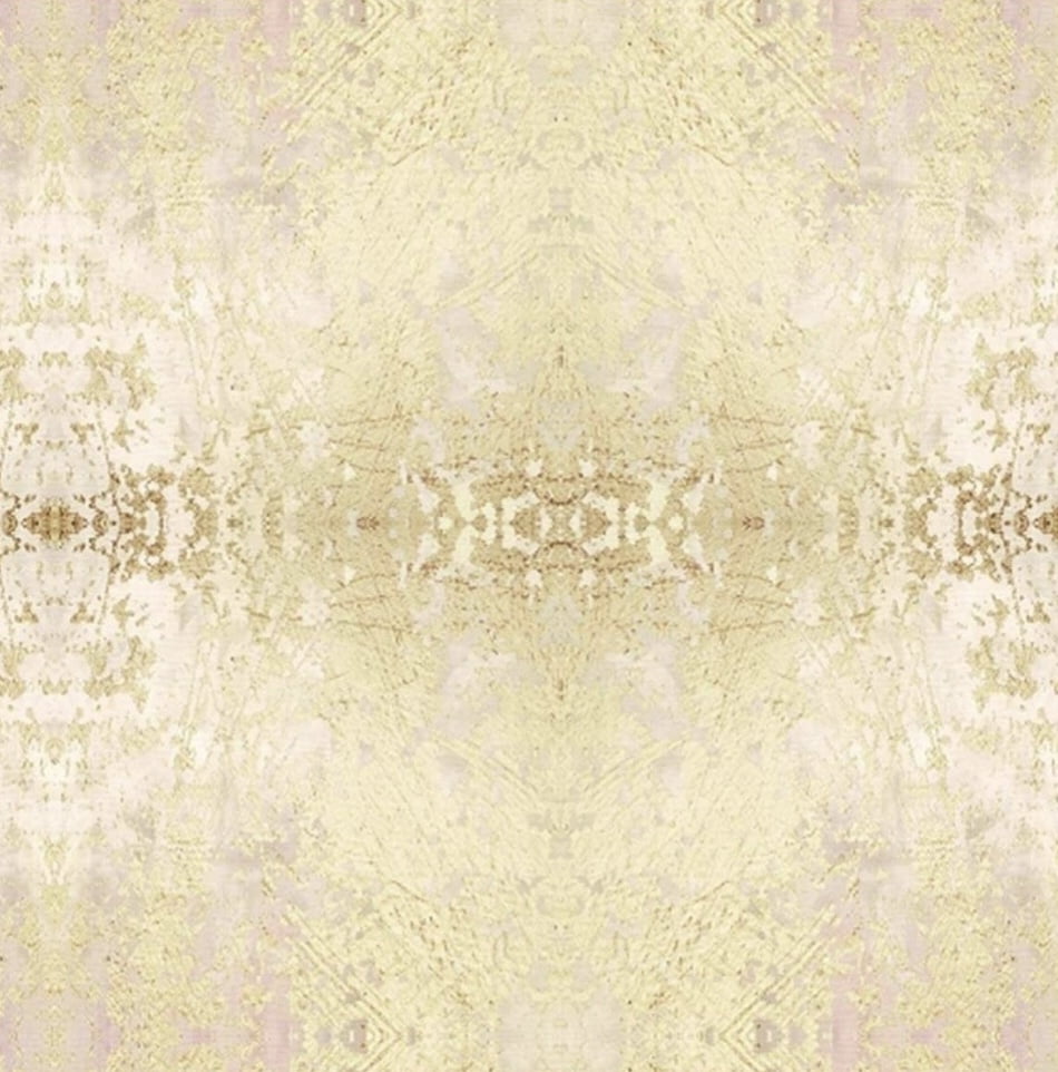 Tricoline estampa digital batik pérola 
