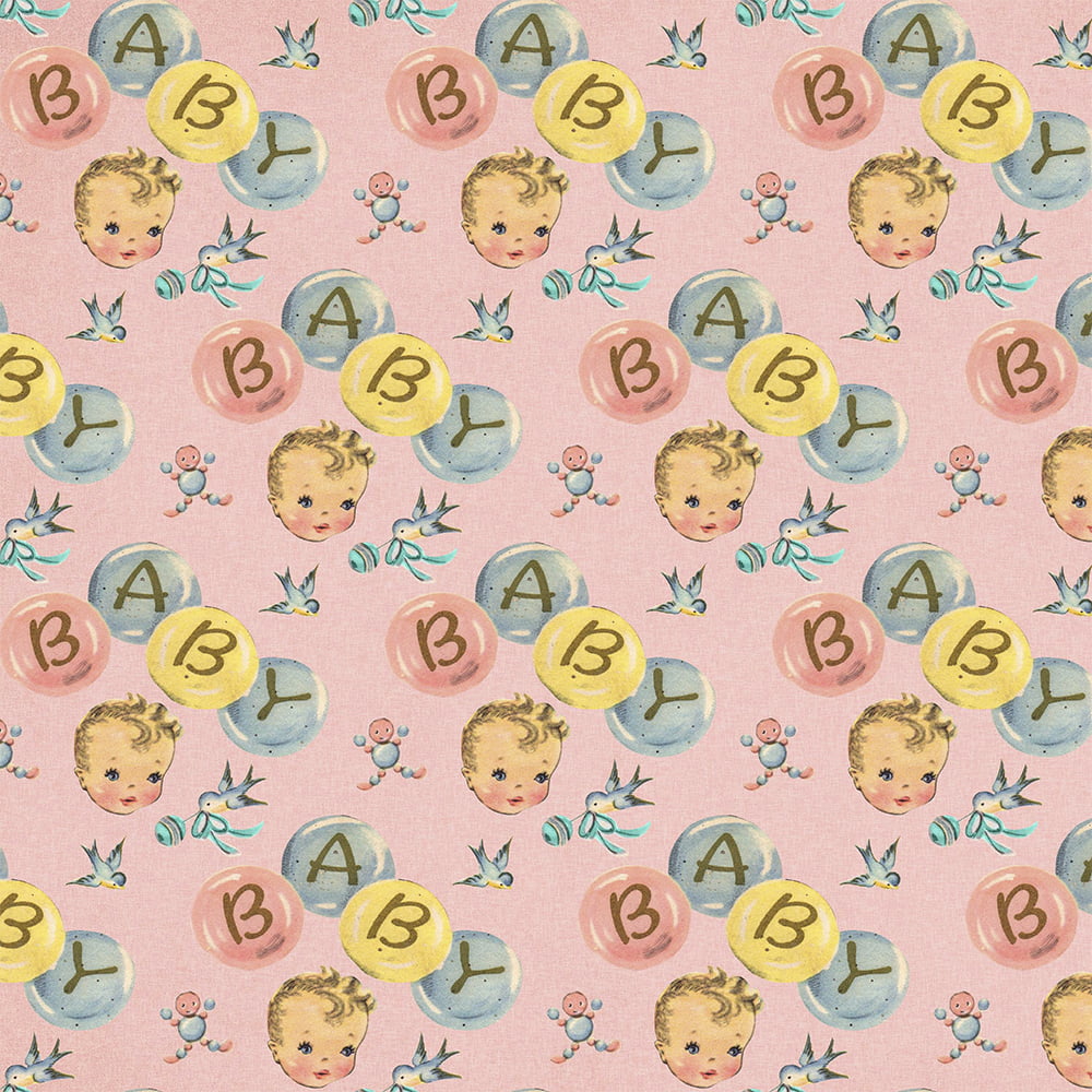 Tricoline estampa digital baby face