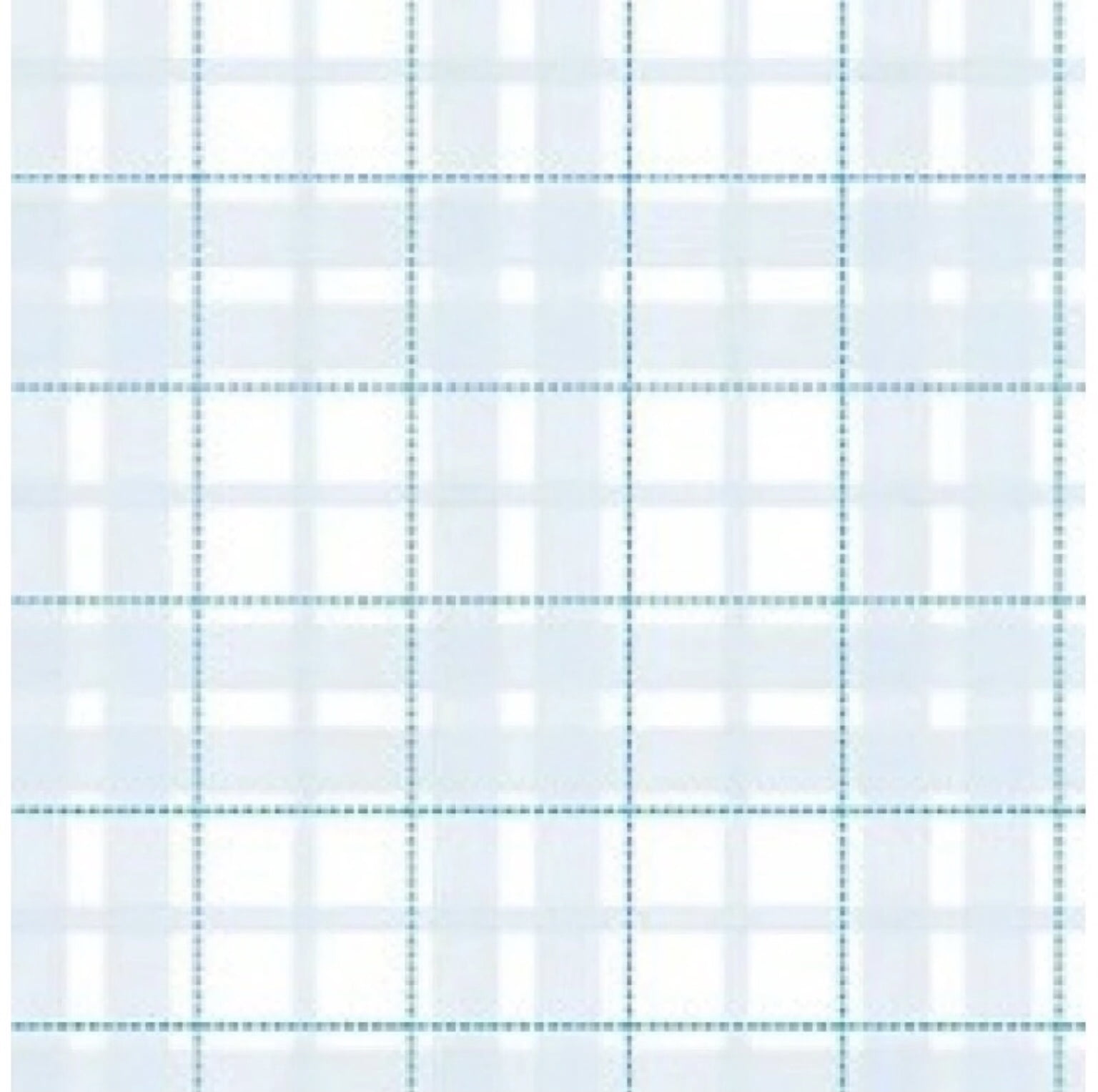 Tricoline estampa digital xadrez azul country infantil 