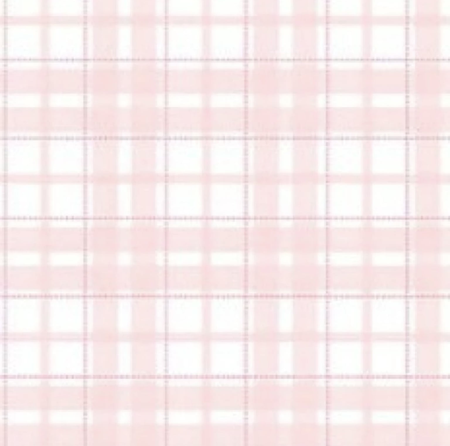 Tricoline estampa digital xadrez rosa country infantil