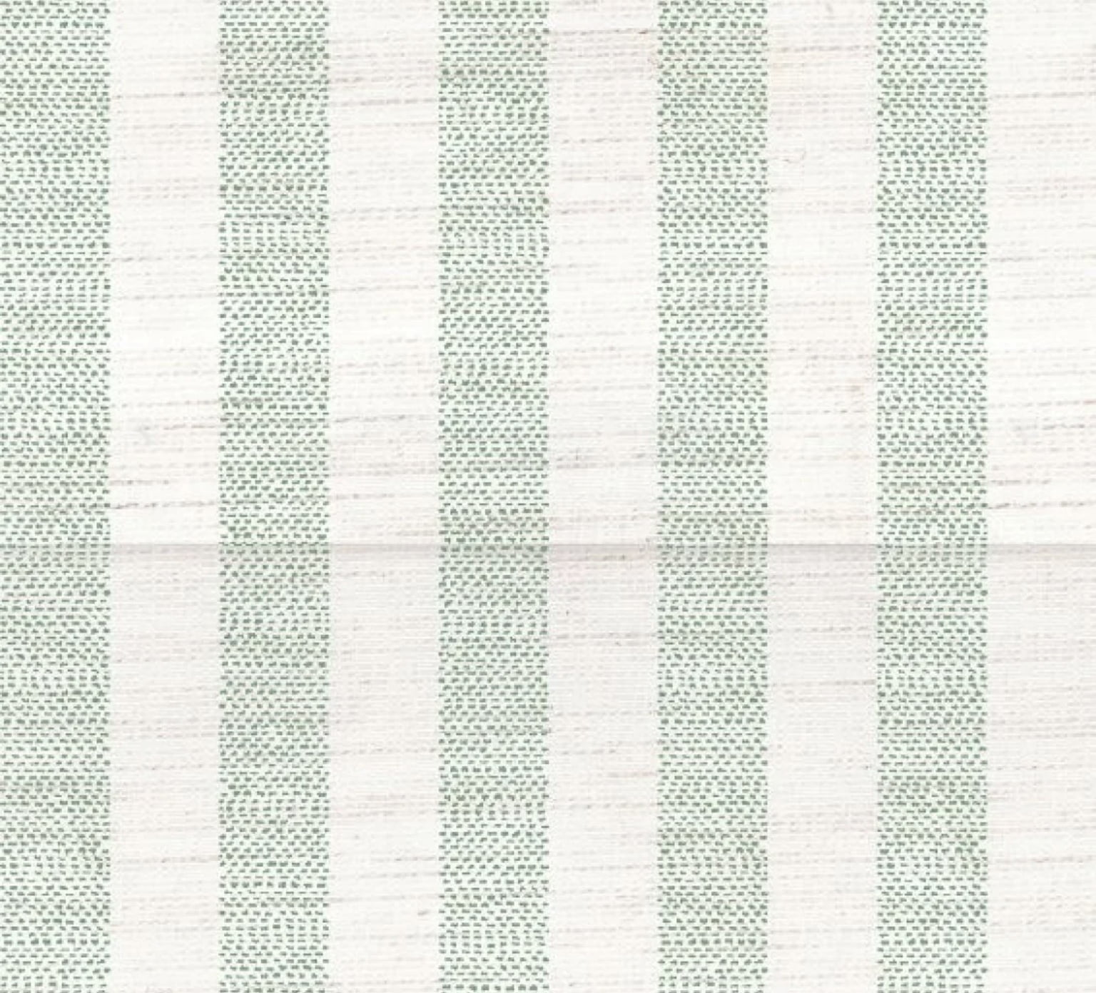 Linho misto listrado verde