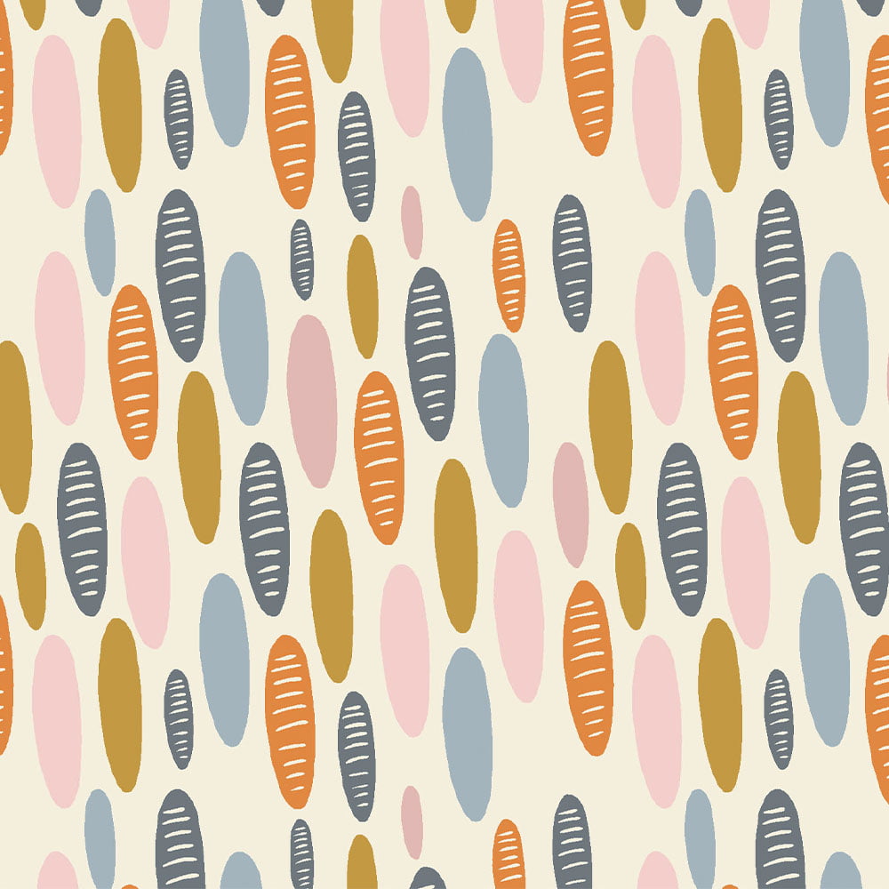 Tricoline estampado favas