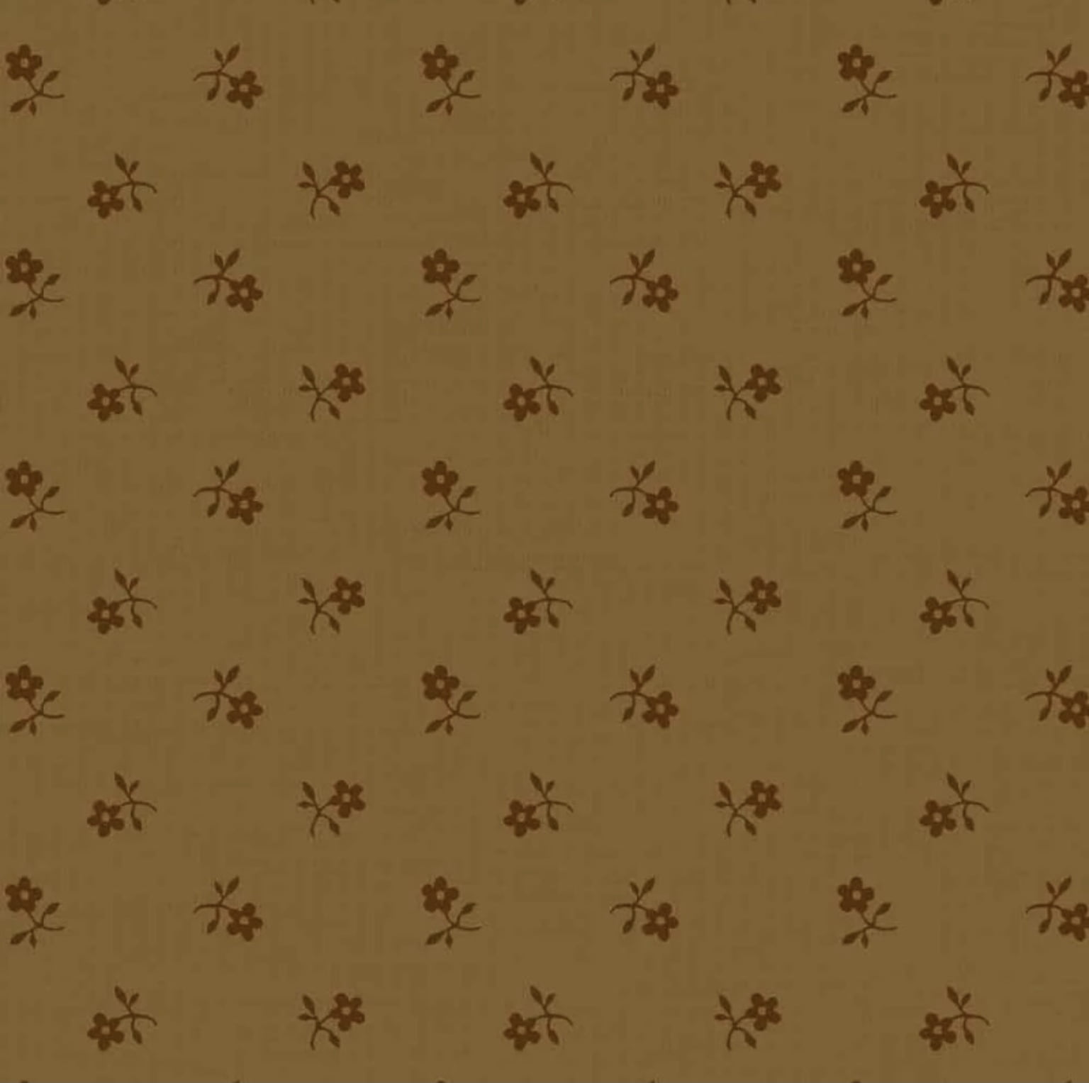 Tricoline estampado petit ocre