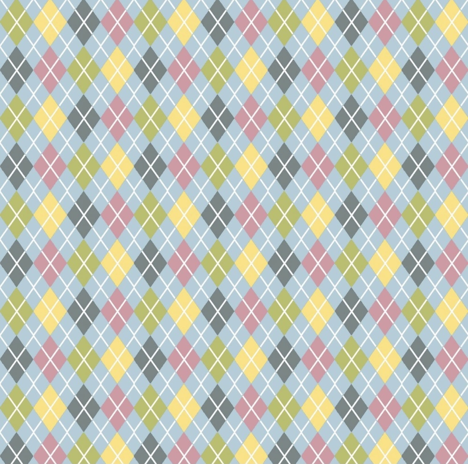 Tricoline estampado trapézio colorido 