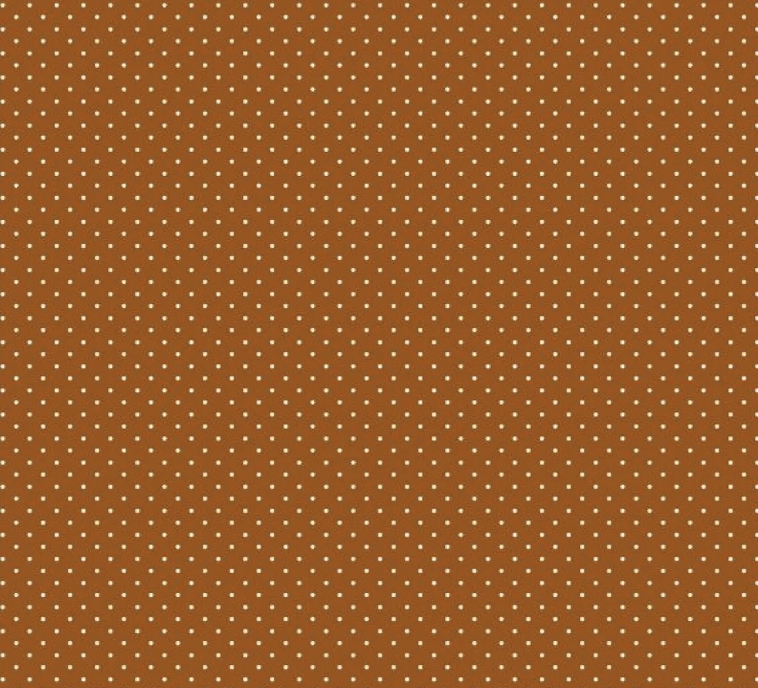 Tricoline estampado poá laranja tijolo