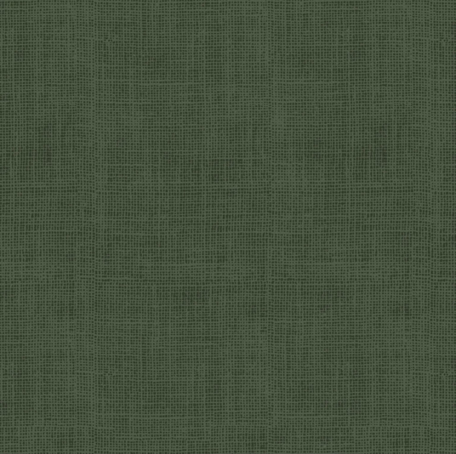 Tricoline estampado tipo linho verde eucalipto 