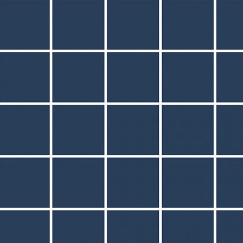 Tecido Tricoline – Nacional – Grid – Xadrez Branco Fundo Azul Marinho (50  cm) – True Friends