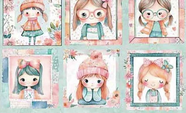 Painel meninas Olivia