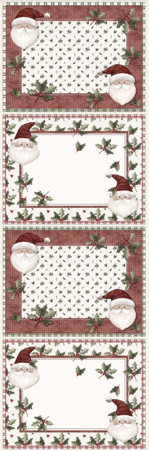Tricoline estampa digital americano natal dos sonhos 