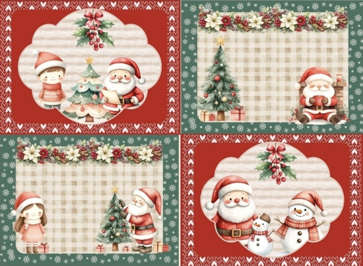 Tricoline estampa digital americano noel simpático 