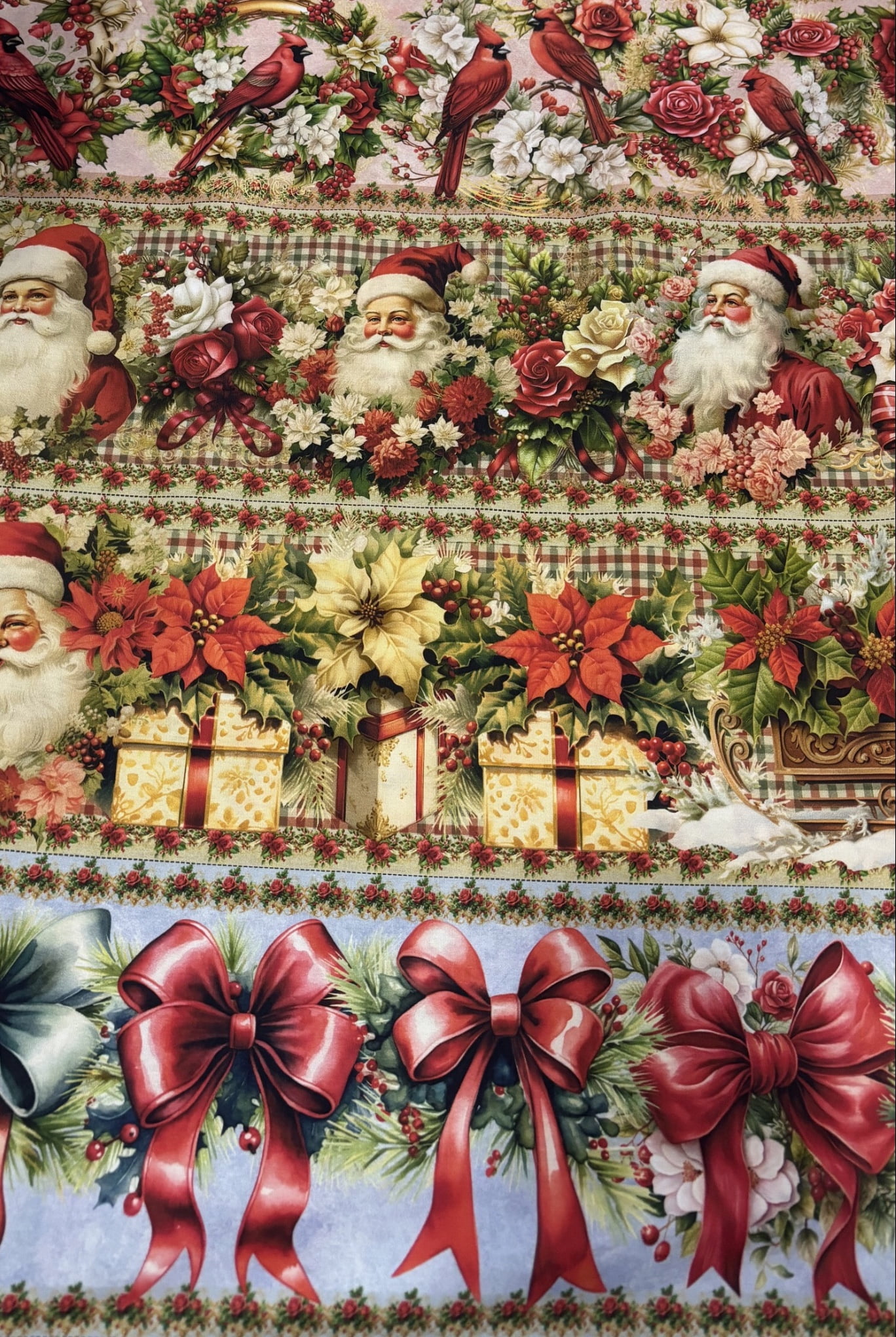 Tricoline estampa digital barrado extraordinário - CORTES 0,55m x 1,50m 