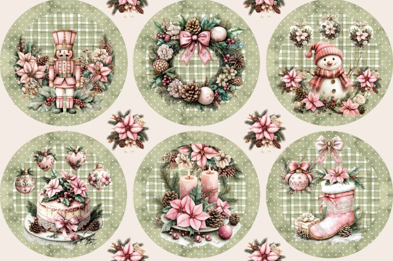 Tricoline estampa digital sousplats bela flor 