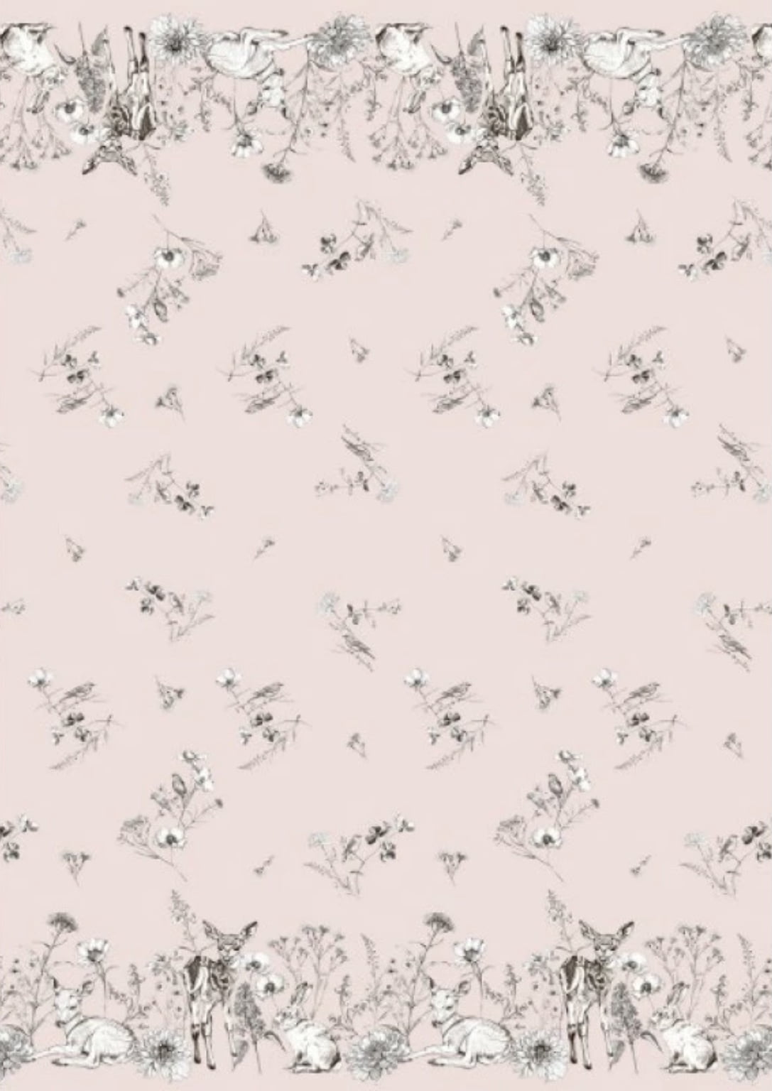 Sarja estampa digital hidrorrepelente barrado silvestre rosa 