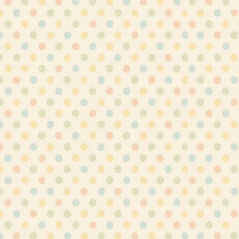 Tricoline estampa digital bolinhas coloridas 