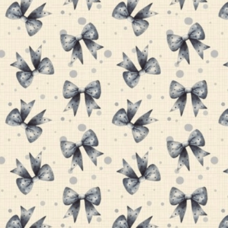 Tricoline estampa digital mini laços Páscoa