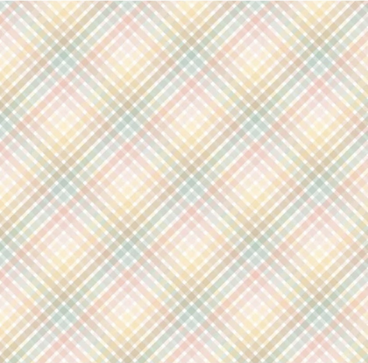 Tricoline estampa digital xadrez candy enviesado 