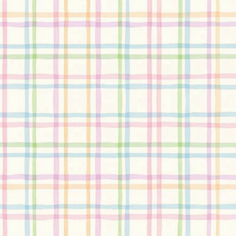 Tricoline estampa digital xadrez colorido 