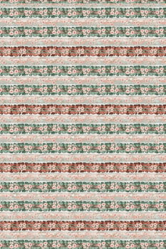 Tricoline estampa digital barrado de rosas bon voyage - CORTES 0,55m x 1,50m