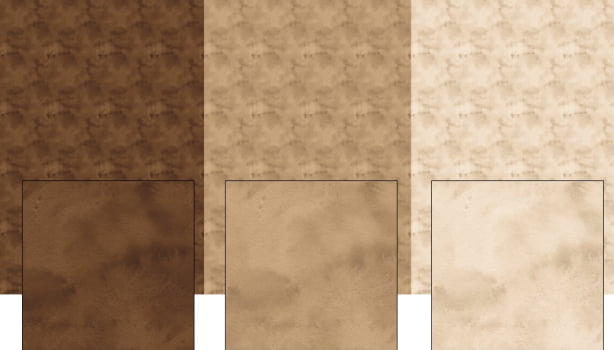Tricoline estampa digital barrado neutro tons terrosos claros - CORTES 0,55m x 1,50m