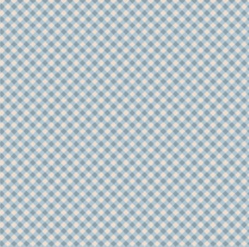 Tricoline estampa digital xadrez azul acinzentado  