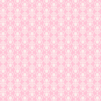 Tricoline estampado arabesco rosa