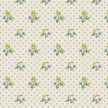 Tricoline estampado tiny dot floral 