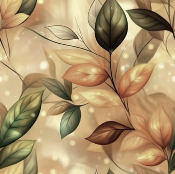 Tricoline estampa digital folhas by Clissia Castricini
