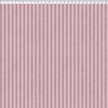 Tricoline estampado Secret garden listrado rose