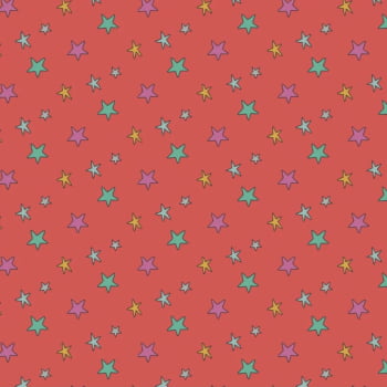 Tricoline estampado estrelas monsters