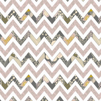 Tricoline estampado chevron nova contemporânea 