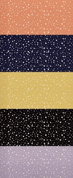 Tricoline estampa digital composê chá da primavera - CORTES 0,55m x 1,50m