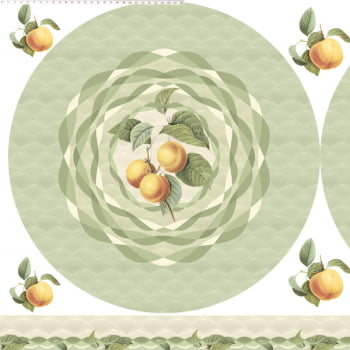 Sousplats apricot 