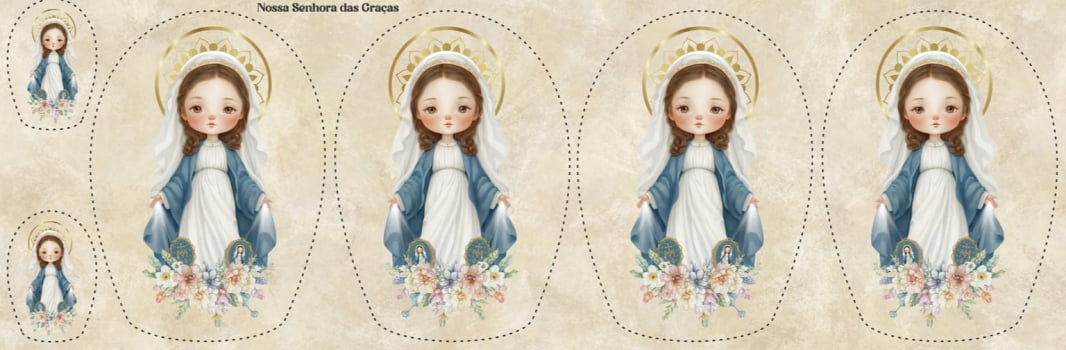 Almofadinhas Nossa Senhora das Graças 