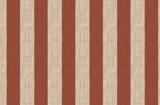 Sarja estampa digital hidrorrepelente tipo linho listrado terracota 