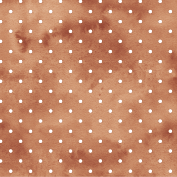 Tricoline estampa digital poá fundo aquarelado marrom