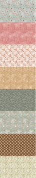 Tricoline estampa digital virada da agulha Shabby chic