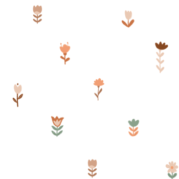 Tricoline estampa digital mini floral 