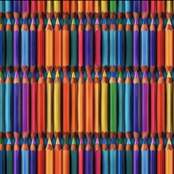 Tricoline estampa digital vamos colorir