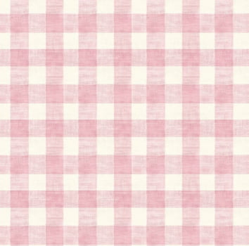 Sarja estampa digital hidrorrepelente xadrez rosa