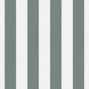 Linho estampado listrado G verde